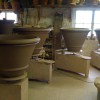 Large terracotta flowerpots - Adam Keeling