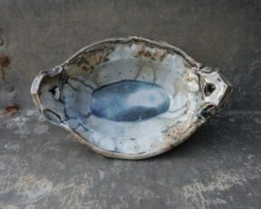 Oval serving dish Jeremy Steward Thrown and altered course