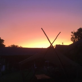 Sunset canopy